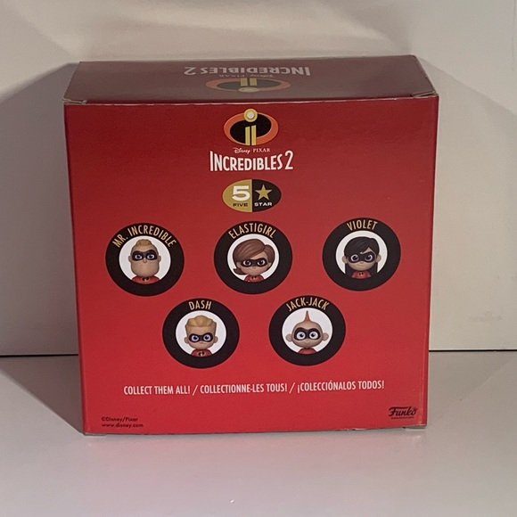 🦸‍♀️ [BRAND NEW] FUNKO 5 STAR DISNEY INCREDIBLES 2 ELASTIGIRL HELEN PARR FIGURE - Picture 2 of 7